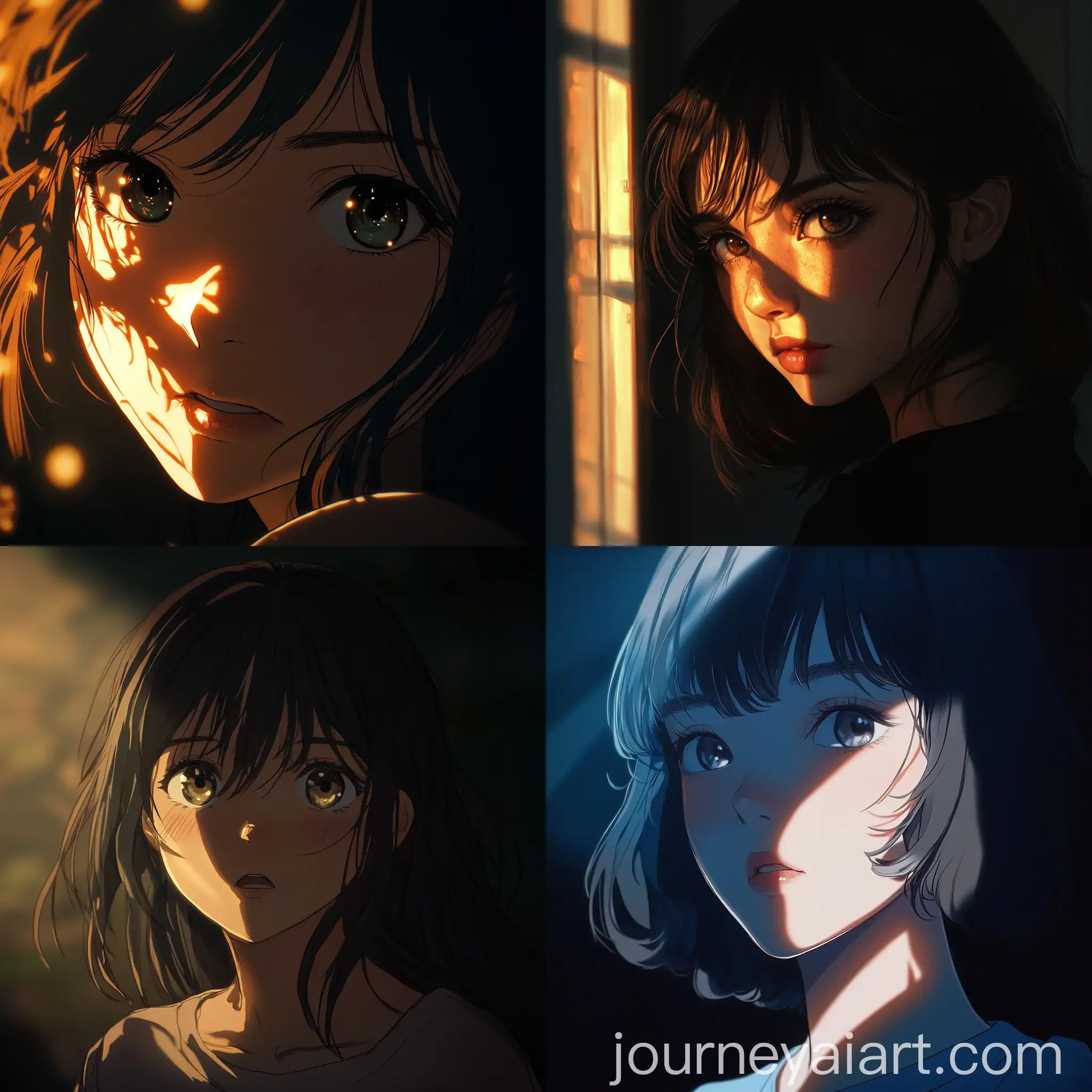 Cinematic-Portrait-of-a-Girl-in-Anime-Style-with-Dramatic-Lighting
