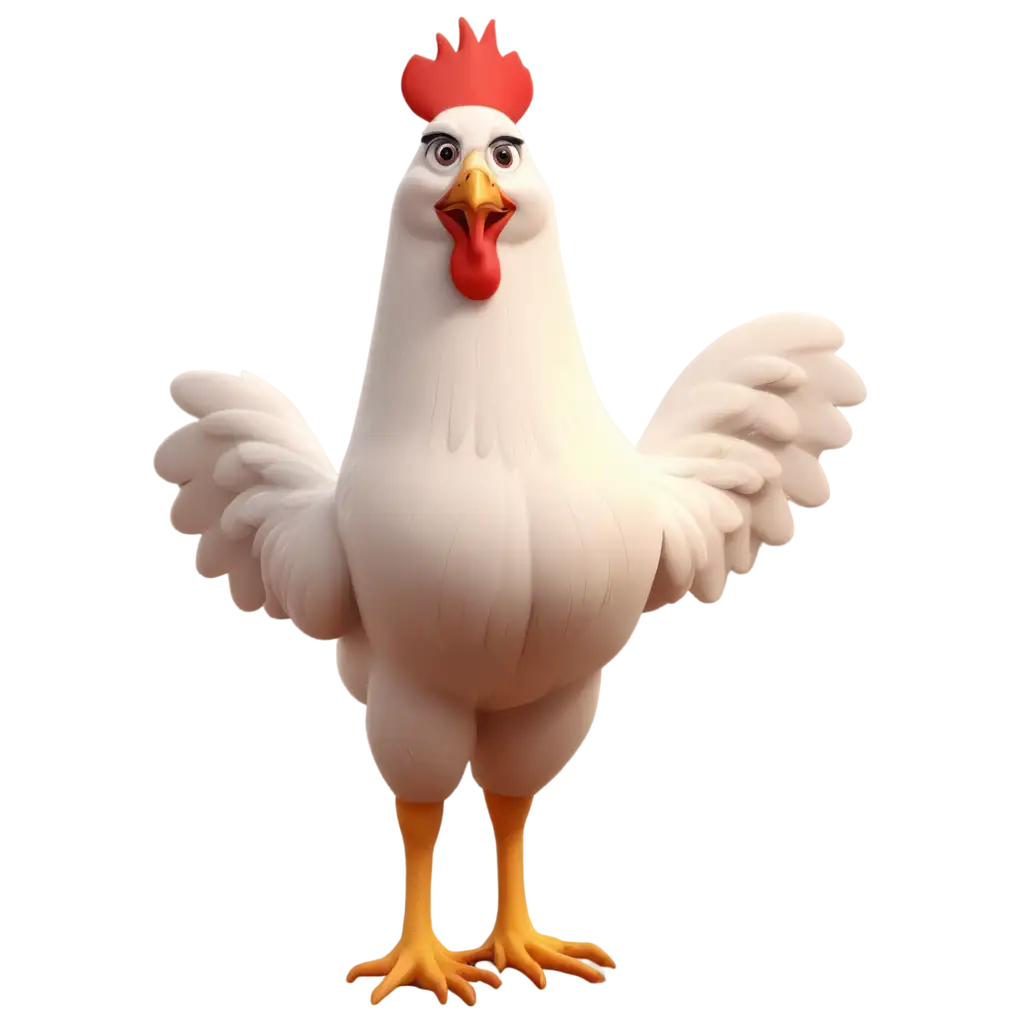 Cartoon-Chicken-3D-PNG-Image-Playful-and-Vibrant-Character-Design