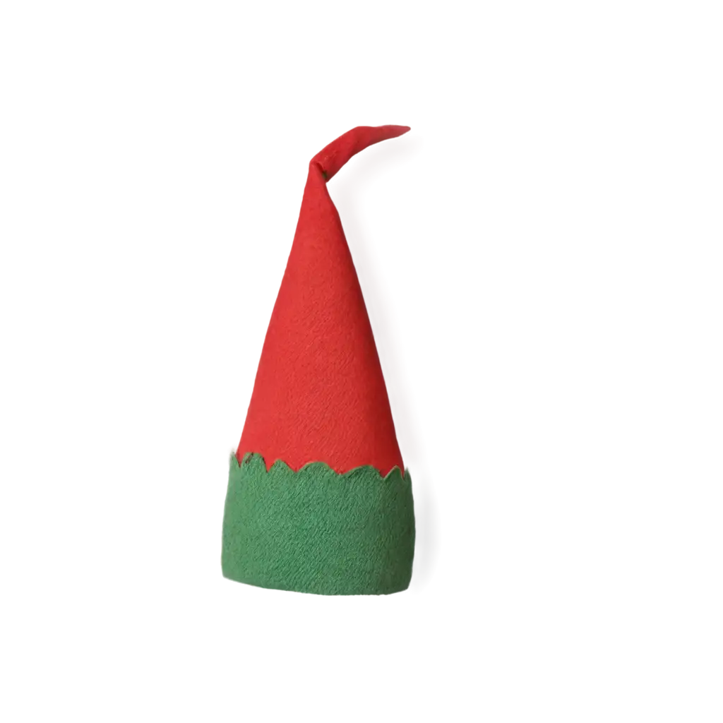 Red-Elf-Hat-PNG-HighQuality-Transparent-Image-for-Versatile-Use