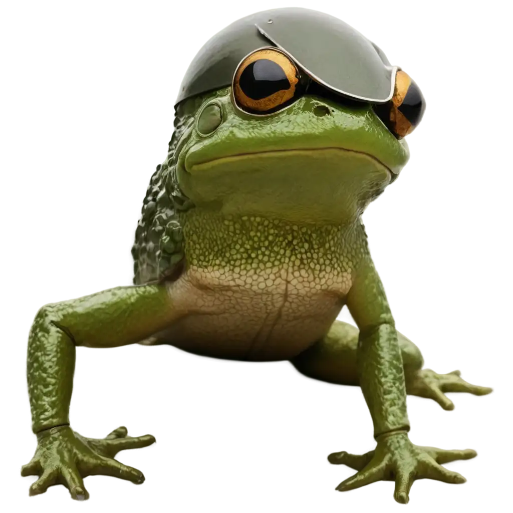 PNG-Image-of-a-Frog-Wearing-a-War-Helmet-HighQuality-Transparent-Background-Design