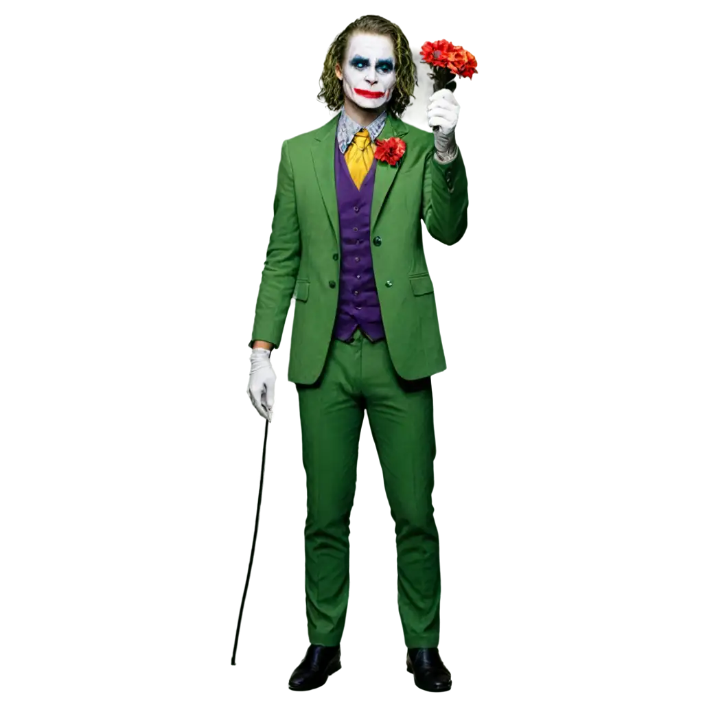 Joker-Holds-a-Flower-PNG-Image-Creative-and-Expressive-Artwork