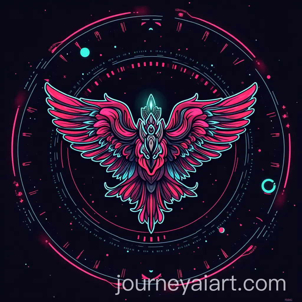 Khokhloma-TechnoStyle-Vector-Art-with-HighTech-Influences