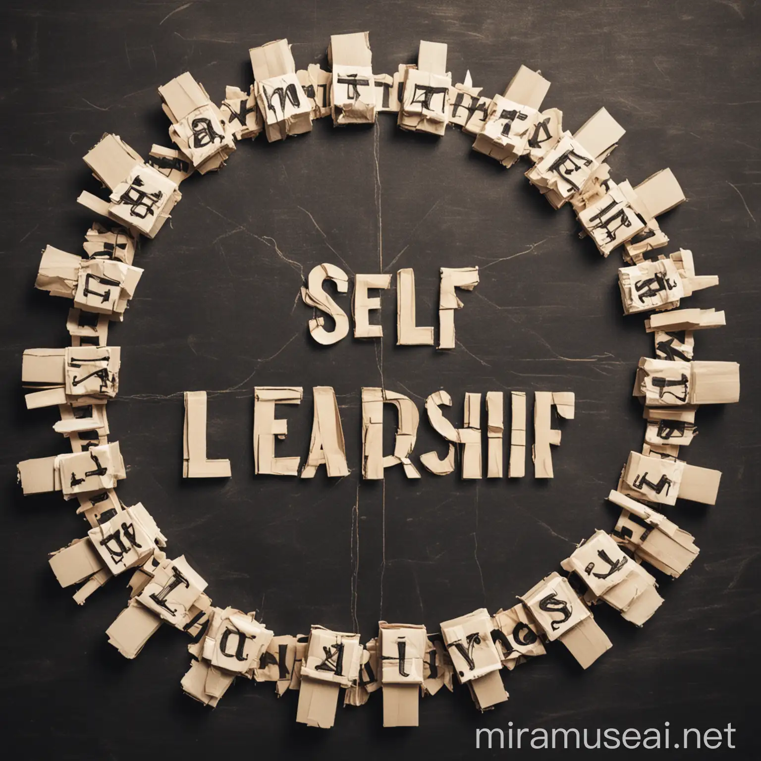 Illustration of Self Leadership Style in Modern Workplace