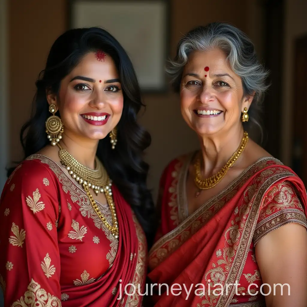 Beautiful-Punjabi-Woman-and-Mature-Punjabi-Woman-Portrait