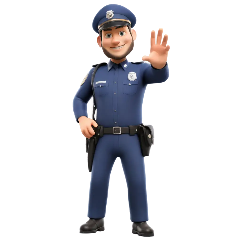 Cartoonish-Policeman-PNG-Image-Full-Body-Shot-for-Playful-Law-Enforcement-Visuals