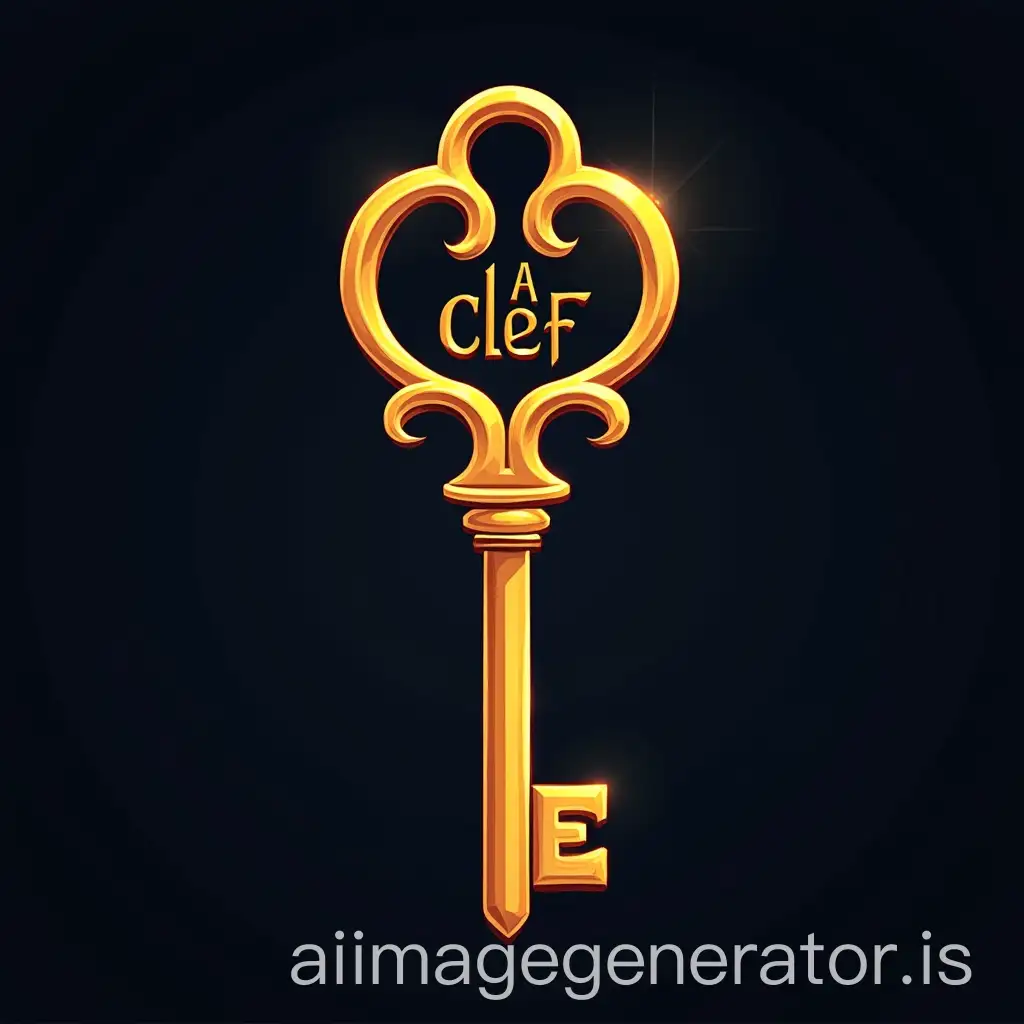 Dark-Cartoon-Rap-Cover-Featuring-Key-Symbolizing-Happiness-with-La-Clef-and-Artist-Name-Seraft