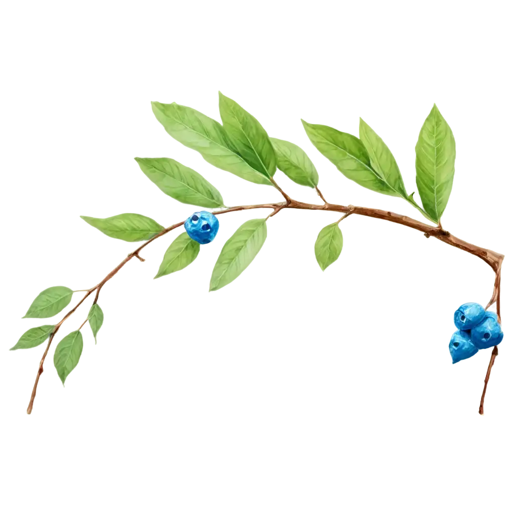 PNG-Image-Usage-AnalysisBlue-Branch-PNG-Image-HighQuality-Transparent-Background-for-Versatile-Use