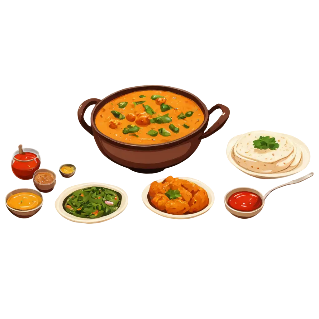 Punjabi-Food-Cartoon-PNG-A-Vibrant-and-Fun-Representation-of-Traditional-Punjabi-Cuisine