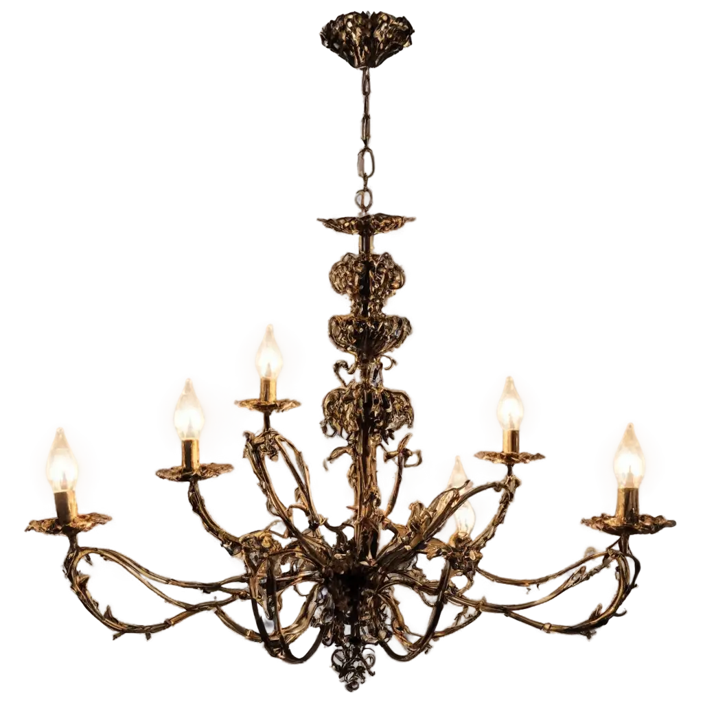 Spooky-Elegance-Horror-Chandelier-PNG-for-Macabre-Visuals