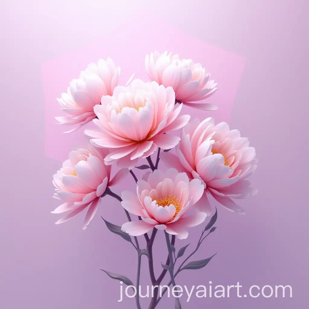 High-Definition-Peony-Flowers-Floating-Against-a-Hazy-Lilac-Background