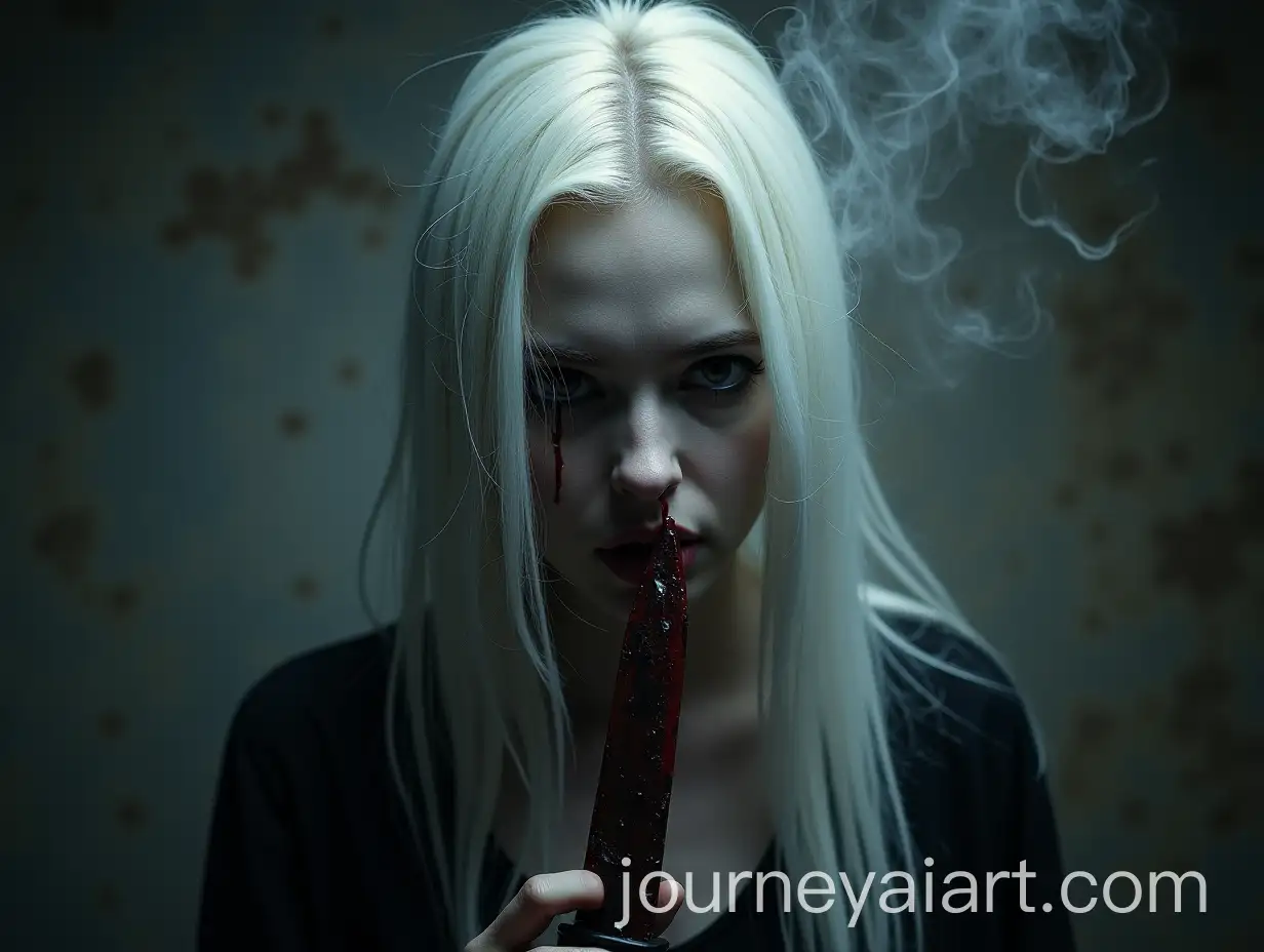 Gothic-Figure-with-Bloodied-Blade-Surrounded-by-Swirling-Smoke-Effects