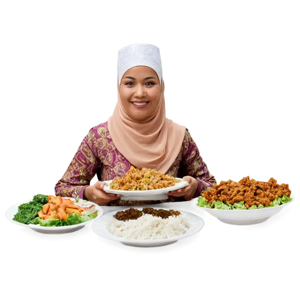 Delicious-Halal-Food-PNG-Image-Featuring-Malay-Cuisine