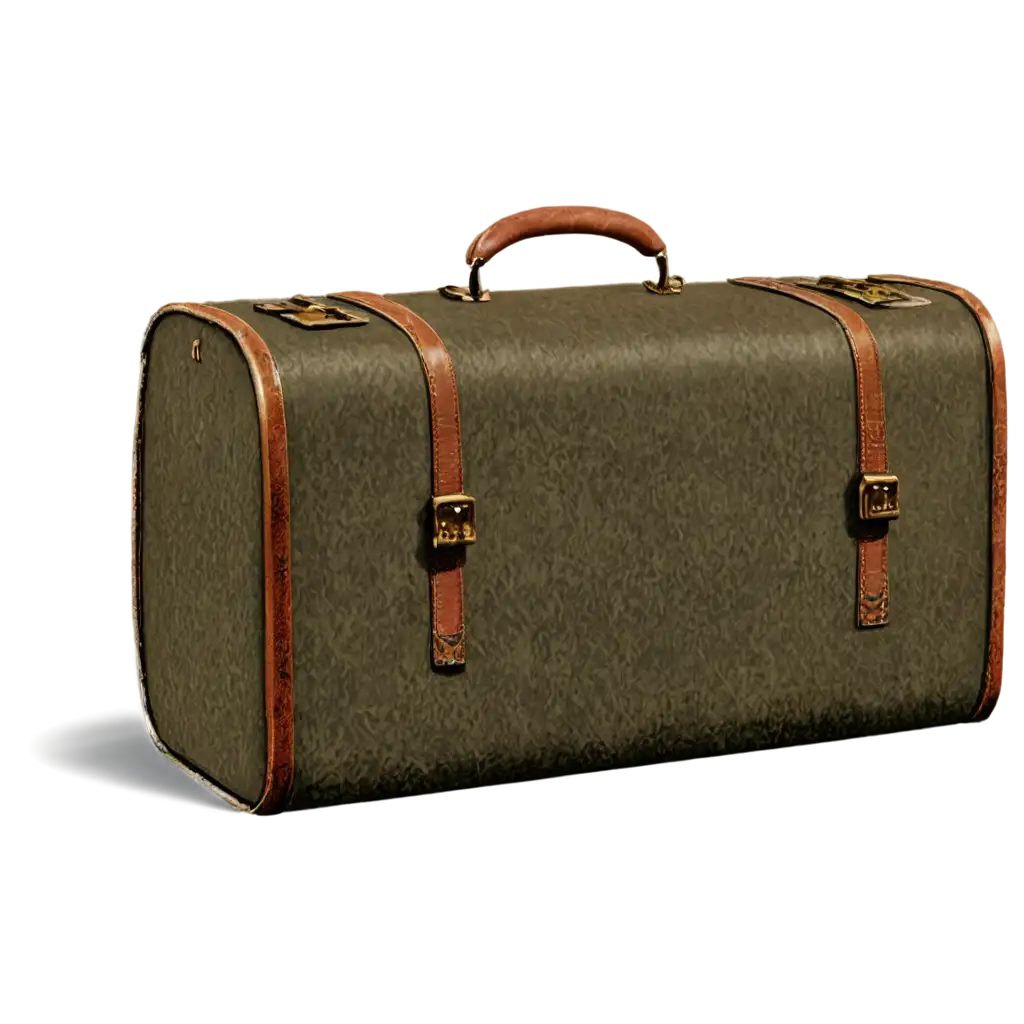 Realistic-Old-Vintage-Suitcase-PNG-Image-for-Creative-Use