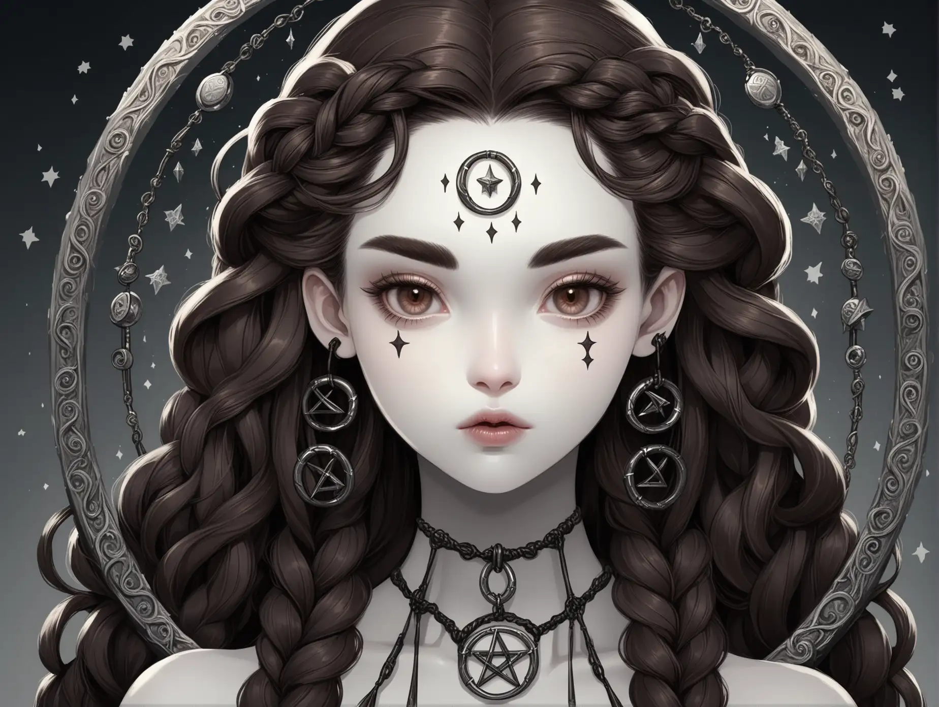 Futuristic-Witch-Girl-with-Braided-Hair-and-Metal-Rings