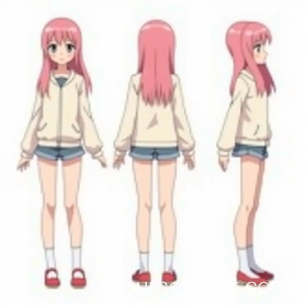 Anime-Girl-Character-Design-with-360Degree-Views-in-Three-Positions