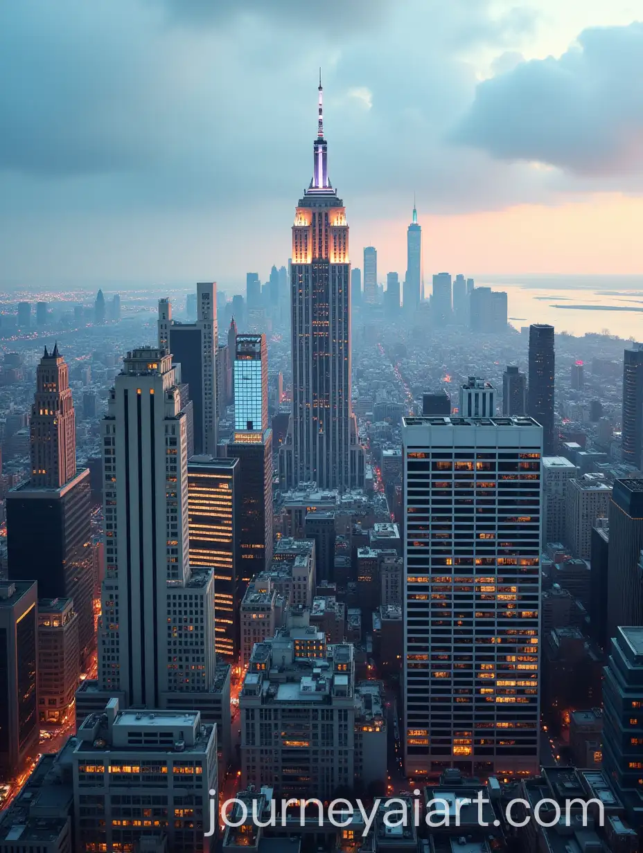 Realistic-City-Skyline-with-Modern-Architecture