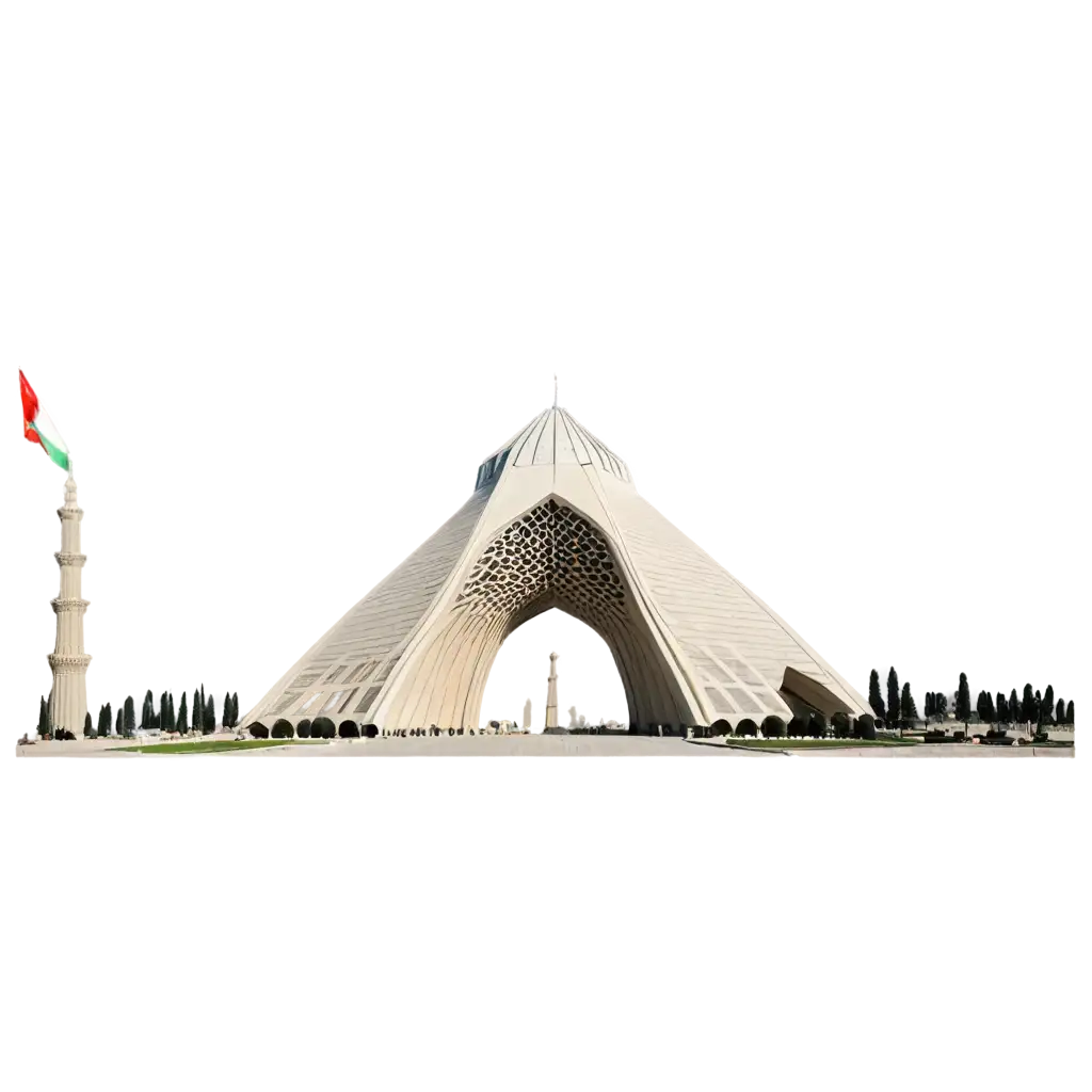 Azadi-Tower-PNG-Image-A-Stunning-Tower-with-Scenic-Background-for-Versatile-Applications