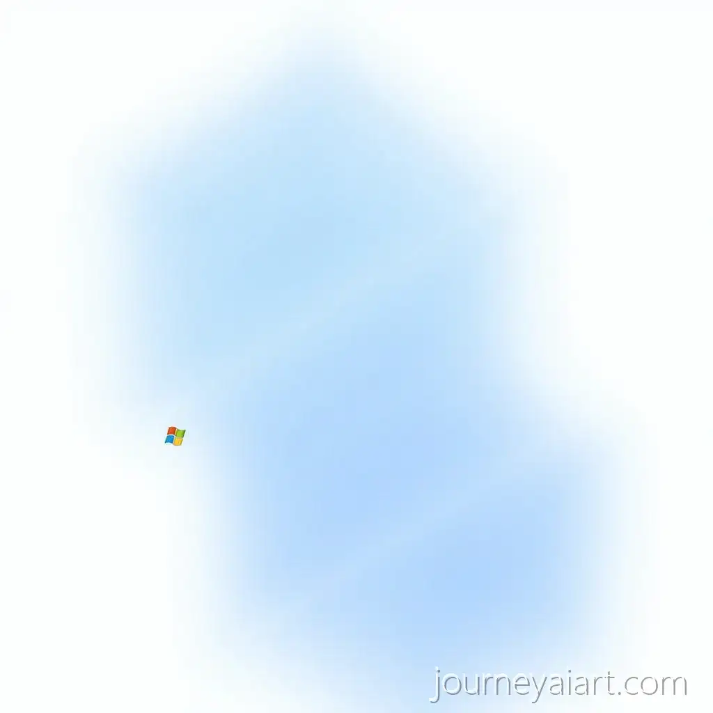 Minimalist-Digital-Key-Concept-with-MicrosoftInspired-Abstract-Shapes-on-White-Background