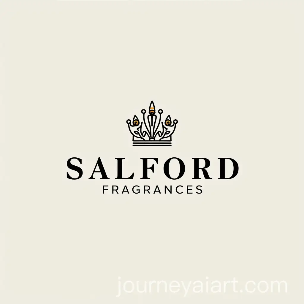 Salford-Fragrances-Logo-Design-with-Modern-Elegance-and-Balance