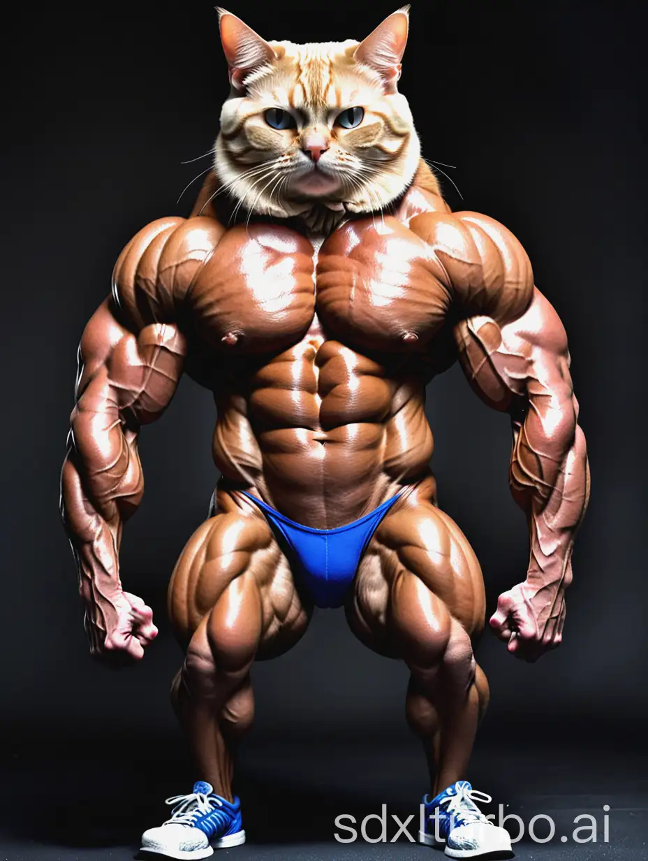 Muscular-Cat-Bodybuilder-in-a-Gym-Setting