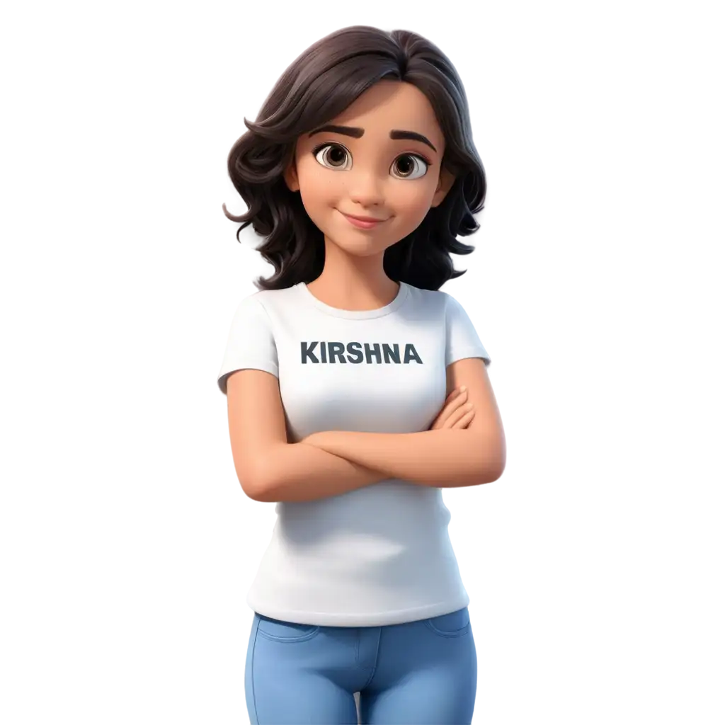 Cute-Girl-Cartoon-PNG-with-Krishna-Name-Perfect-for-Various-Applications