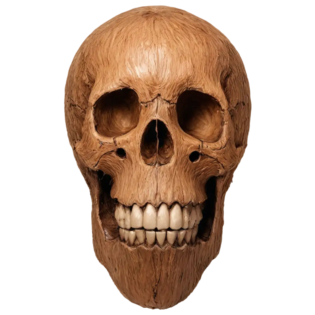 Unveiling-the-Enigma-Coconut-Skull-PNG-Image