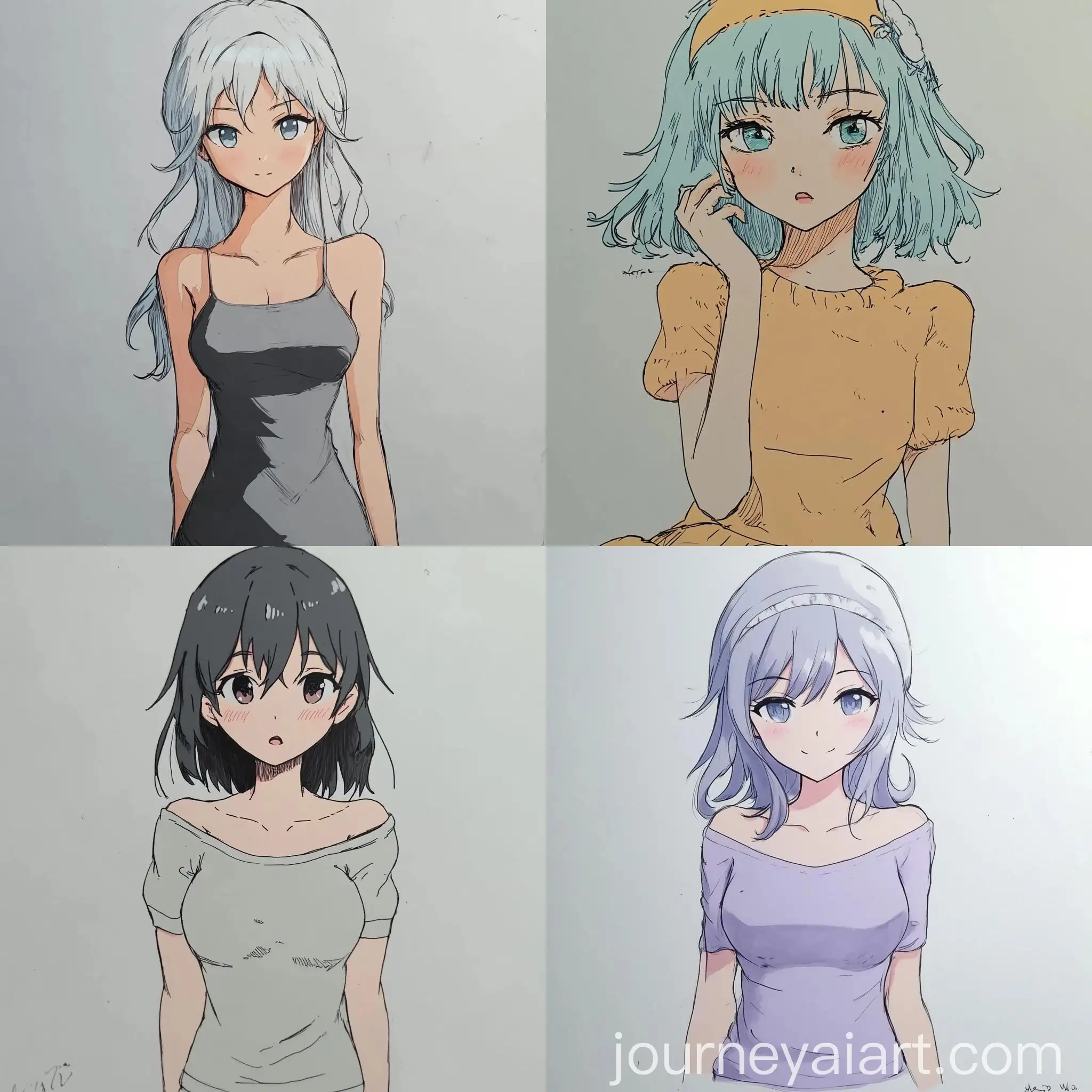 Anime-Girl-in-Mature-Pose-with-Vibrant-Coloring