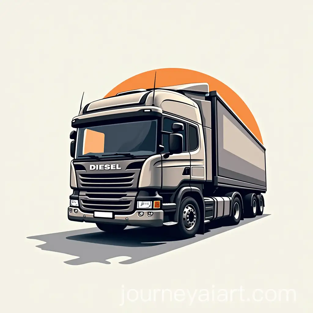 Logo-Design-for-Diesel-Transport-Company