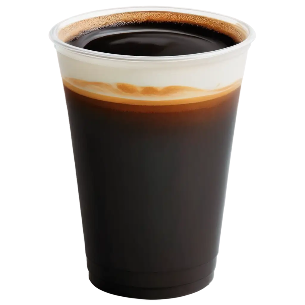 Realistic-Black-Coffee-in-22oz-Plastic-Cup-PNG-Image-for-Clear-HighQuality-Visuals