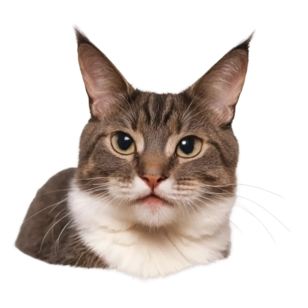 Smiling-Cat-PNG-Cheerful-Feline-Expression-for-Digital-Art