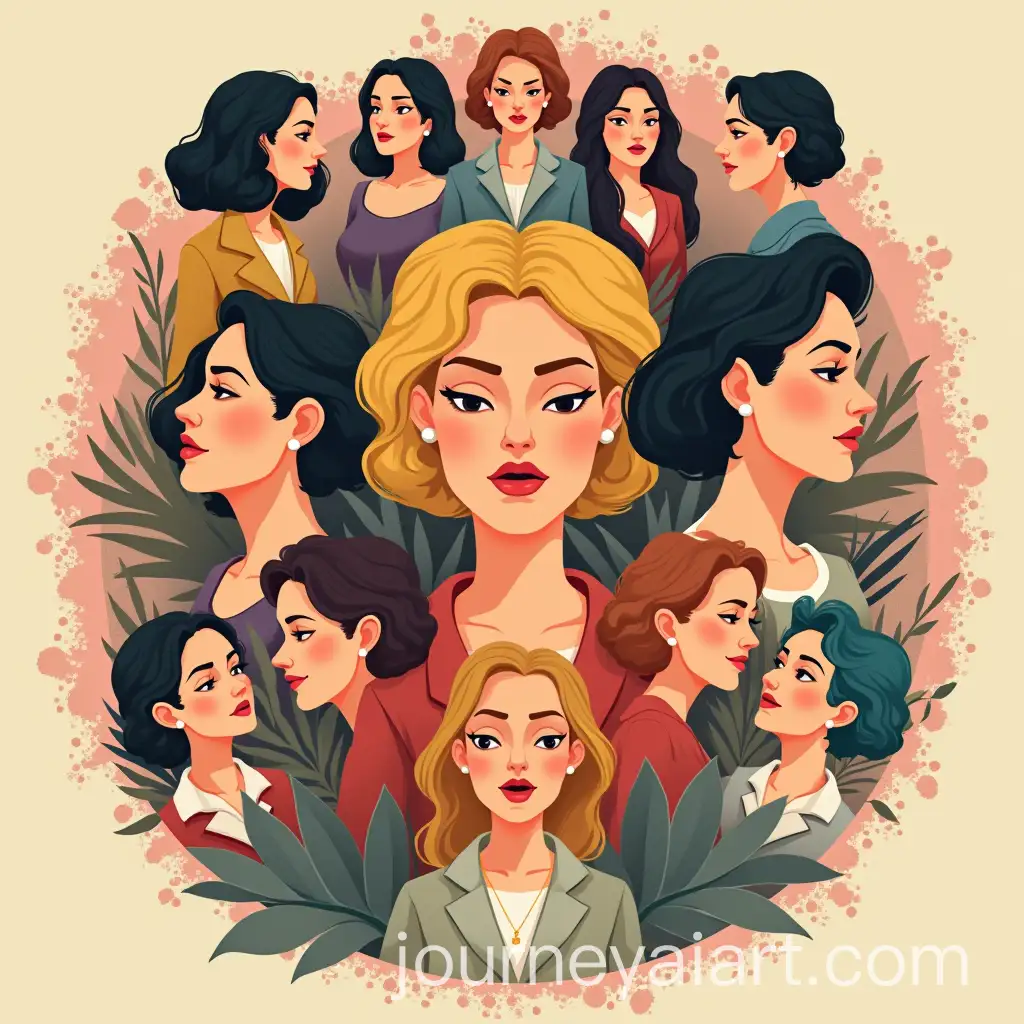 Iconic-Women-in-History-in-Graphic-Art-Style