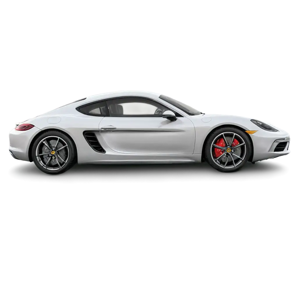 Porsche-718-Cayman-S-Silver-Side-View-PNG-Image-HighQuality-Transparent-Design