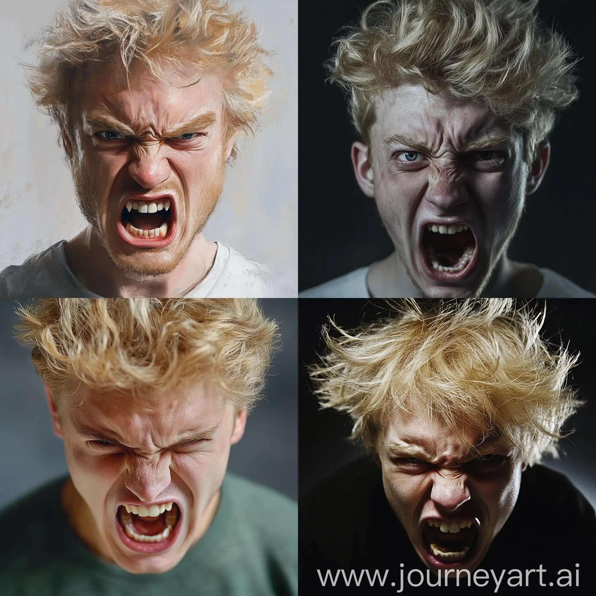 Angry-British-Man-with-Blond-Hair-Expressing-Emotion