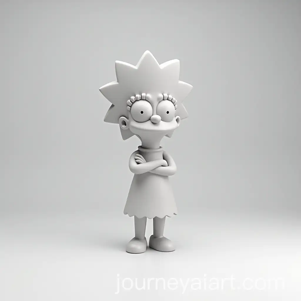 Stylized-Cartoon-Character-for-3D-Printing-with-Detachable-Headpiece