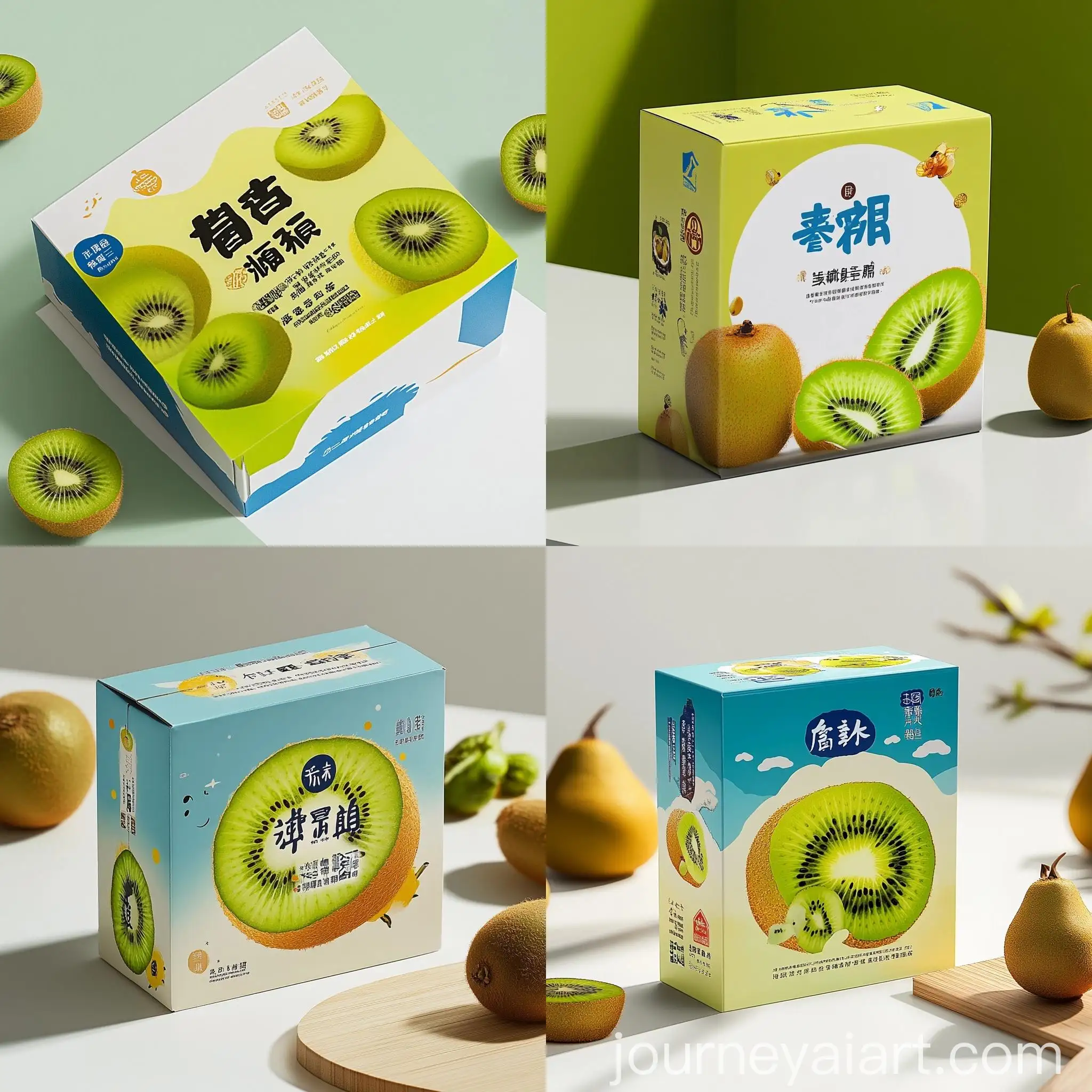 HighEnd-Kiwi-Fruit-Gift-Package-Design-Poster