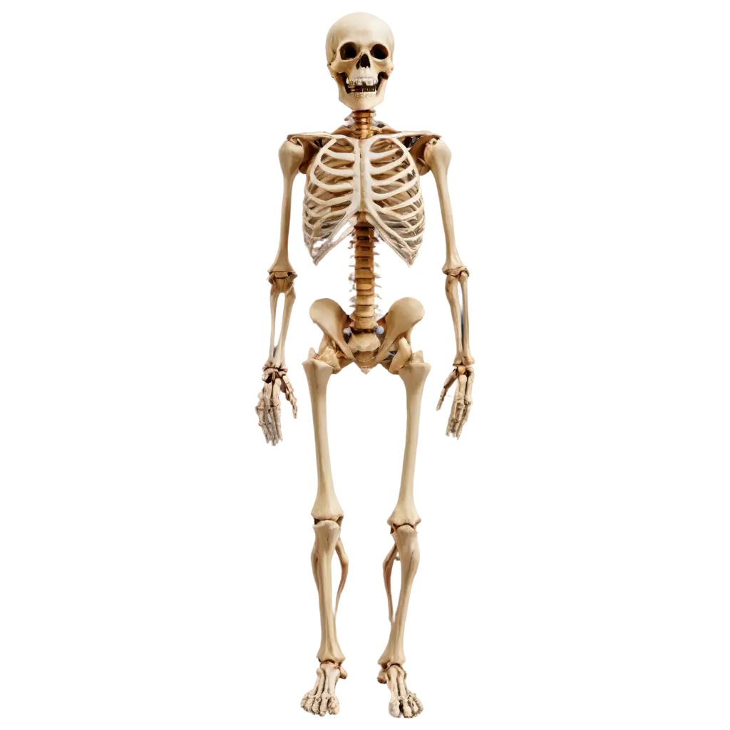 Bones-Anatomy-PNG-Image-HighQuality-Detailed-Representation-for-Educational-and-Medical-Use