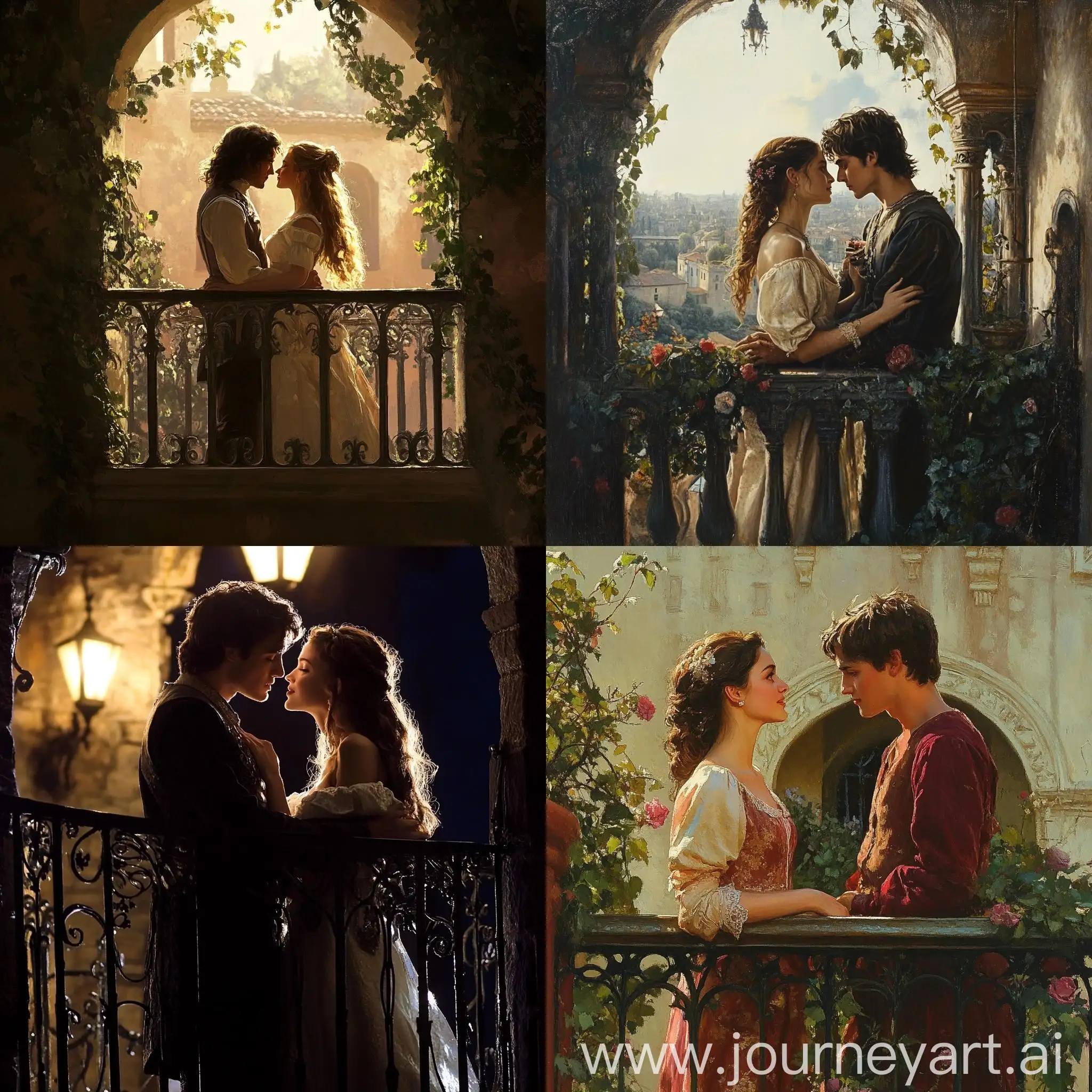 Cinematic-Romeo-and-Juliet-on-Balcony