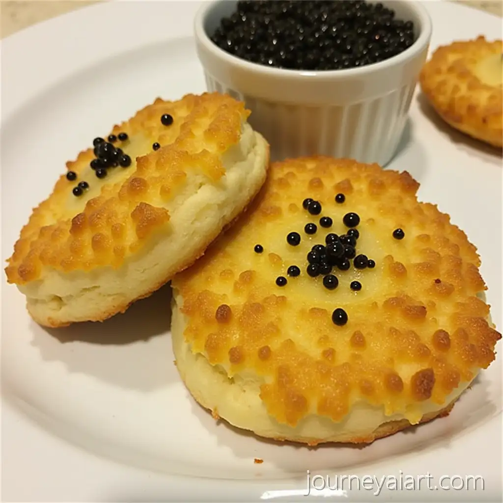 Traditional-Russian-Blini-with-Caviar-Served-on-a-Plate