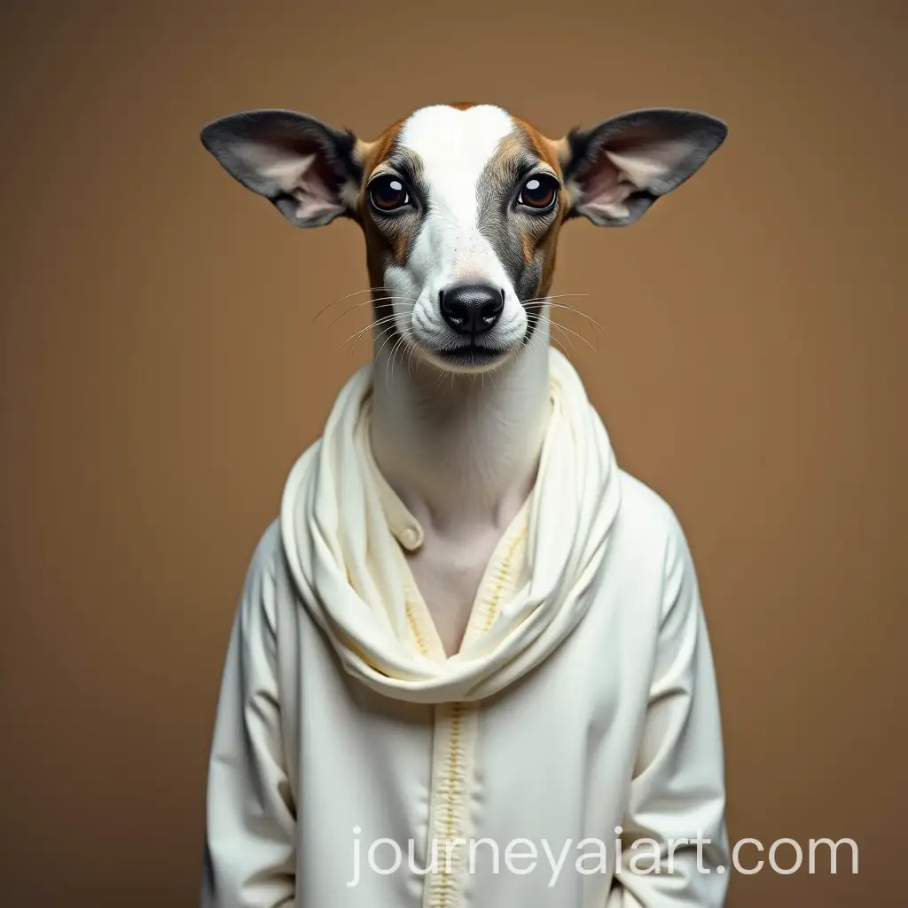 Indian-Animals-Styled-as-Politicians-Wearing-White-Dhoti-Kurta
