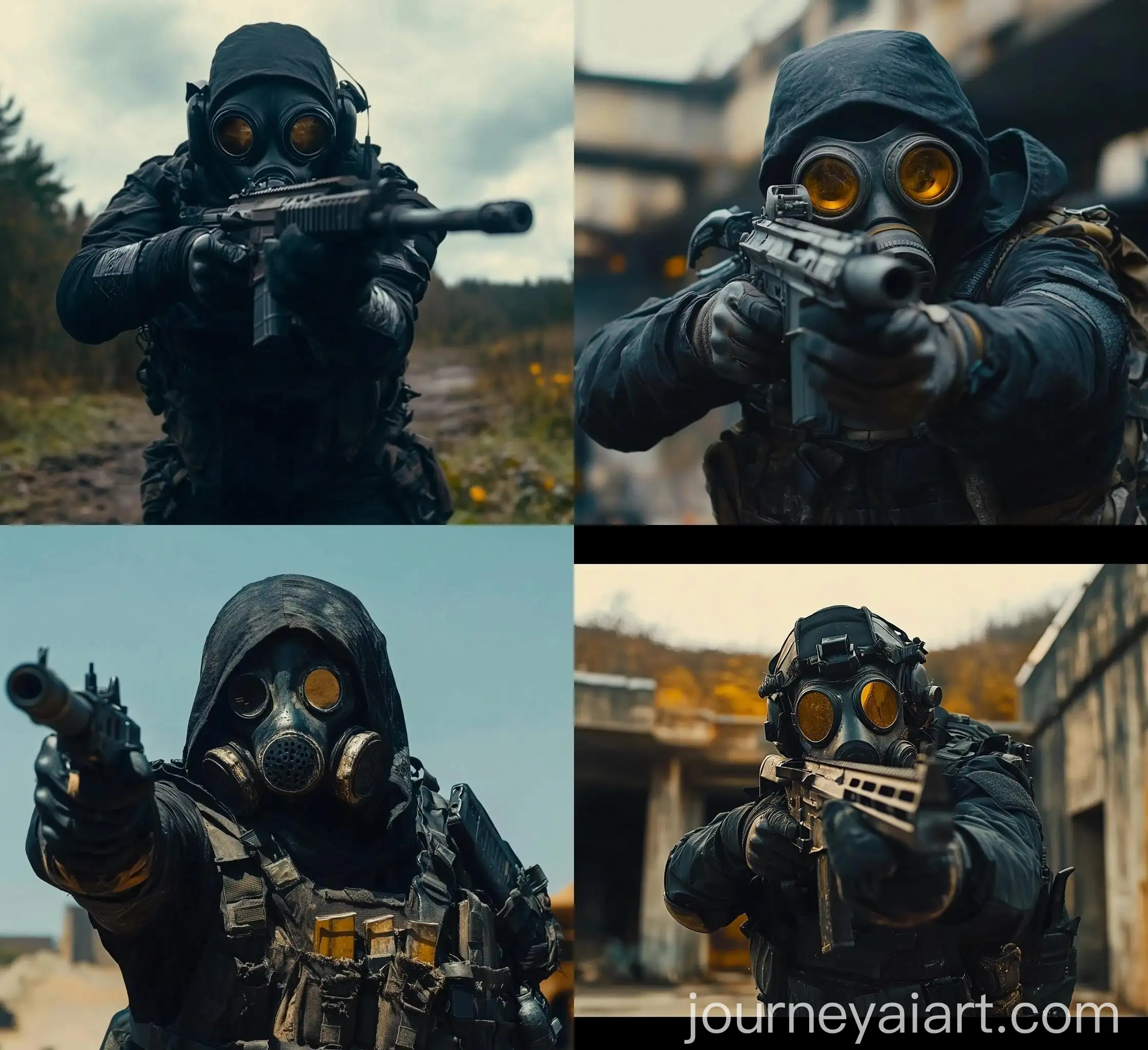 Soldier-in-Gas-Mask-Pointing-Sniper-Rifle