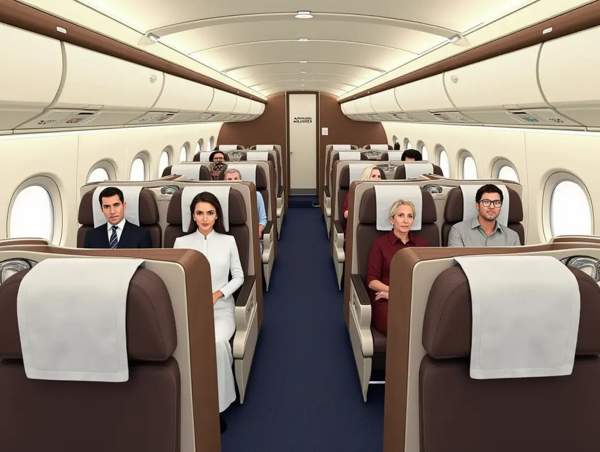 Passenger-Plane-Interior-with-Private-Rooms-Ashizawa-Airlines