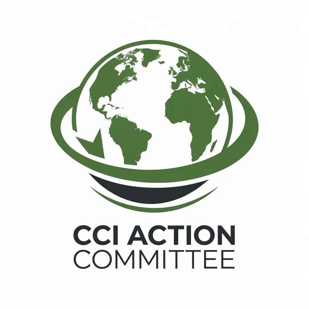 LOGO Design for CCI Action Committee Green LowCarbon Earth with Minimalist Style for Diverse Industries