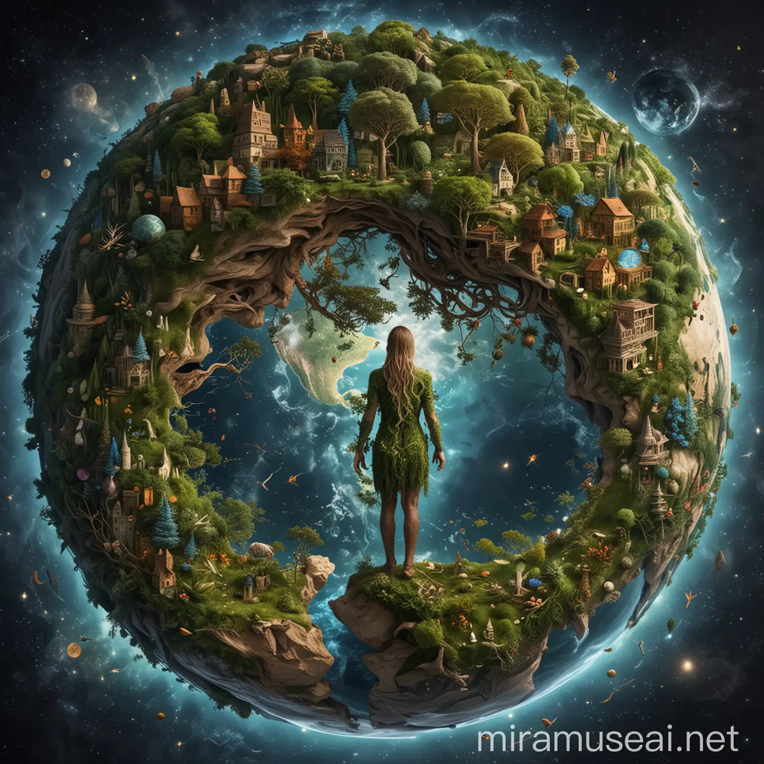 Earth filled with ancestral magic and nature