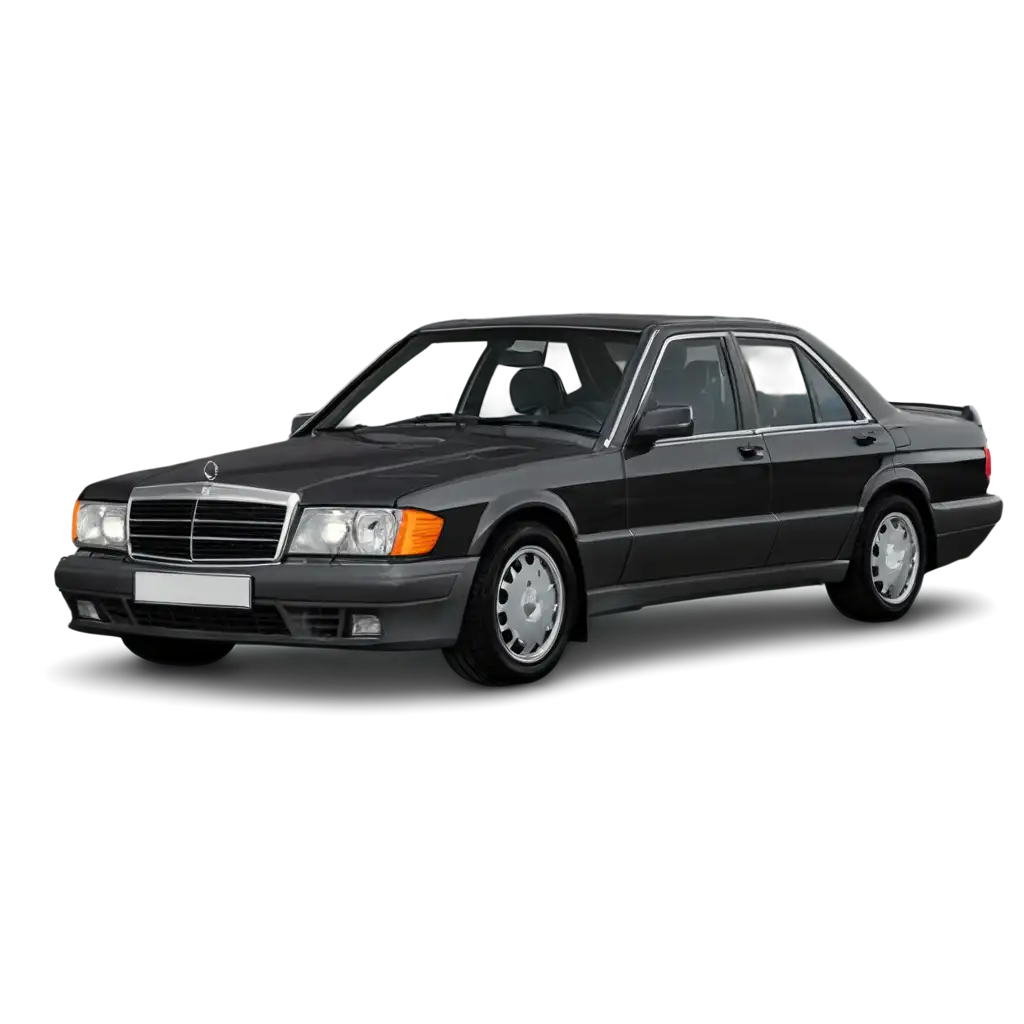 Explore-the-Classic-Elegance-of-Mercedes-190-E-in-HighQuality-PNG-Format