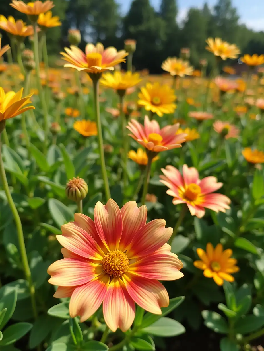 Flowers in garden