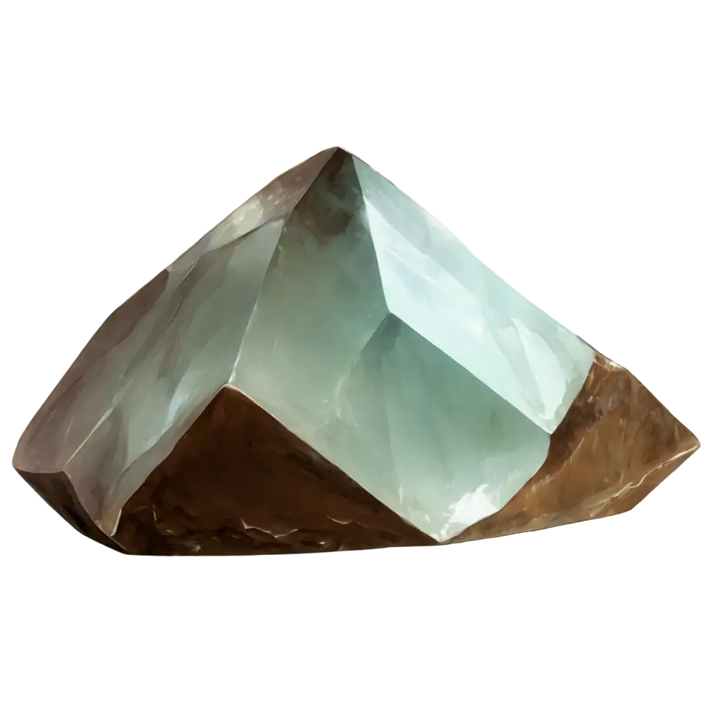 HighQuality-PNG-Image-of-a-Large-Bronze-Crystal-Shard-for-Creative-Projects