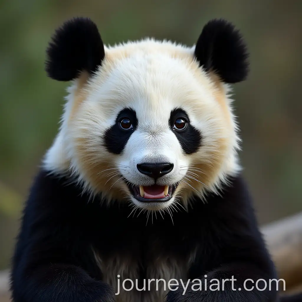 CloseUp-of-a-Black-Panda-in-Its-Natural-Habitat