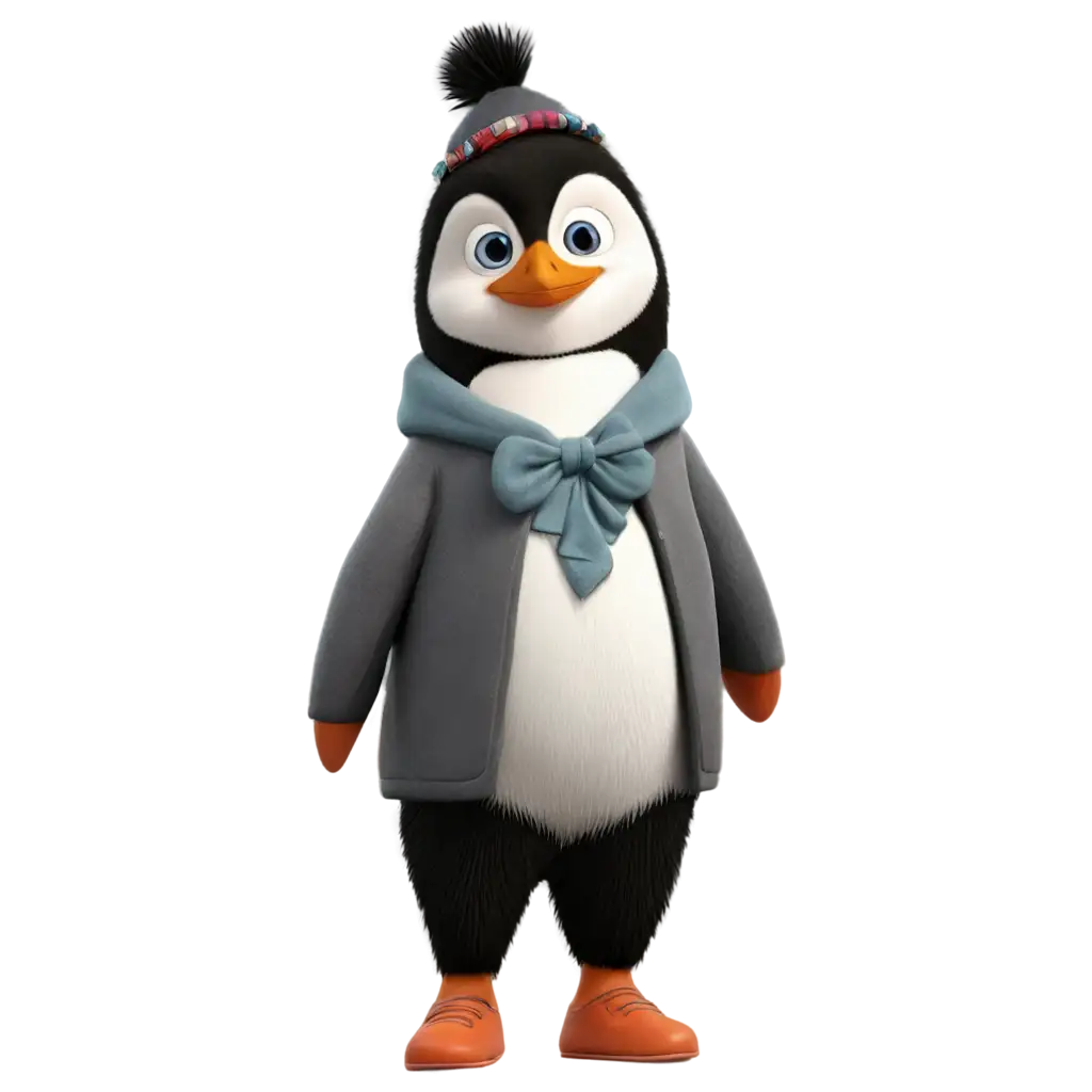 Funny-Penguin-Wearing-Shoes-PNG-Whimsical-Image-for-Creative-and-Fun-Applications