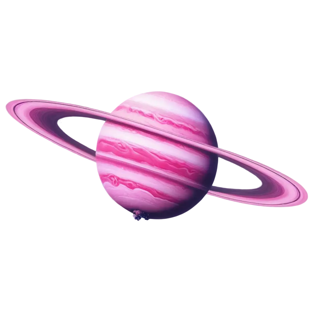 Stunning-Pink-Planet-PNG-Image-for-Various-Creative-Projects