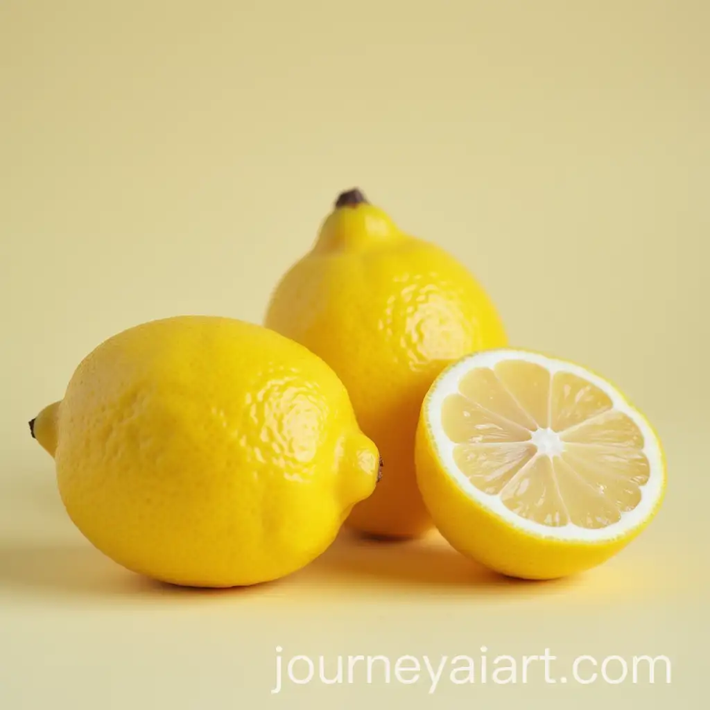 Fresh-Yellow-Lemons-Sliced-with-a-Calm-Background